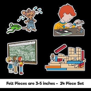 If You Take a Mouse to School Felt Story Set