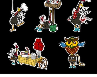 Turkey's Valentine Surprise Felt Story Set