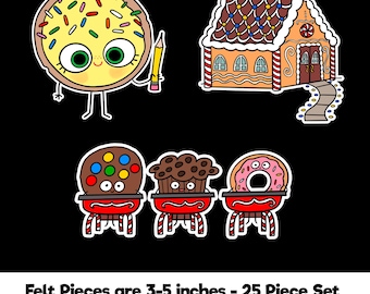 The Smart Cookie Felt Story Set