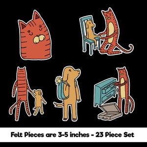 My New Mom and Me Felt Story Set