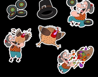 Old Lady Who Swallowed a Turkey Felt Story Set