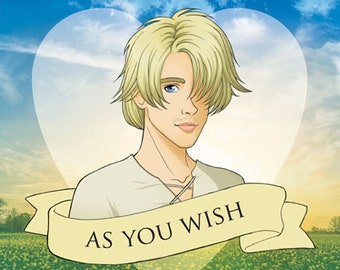 Westley - Princess Bride fan art original illustration print