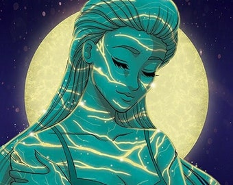 Kintsugi - Original illustration print