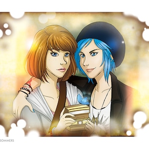 Life Is Strange fan art original illustration print