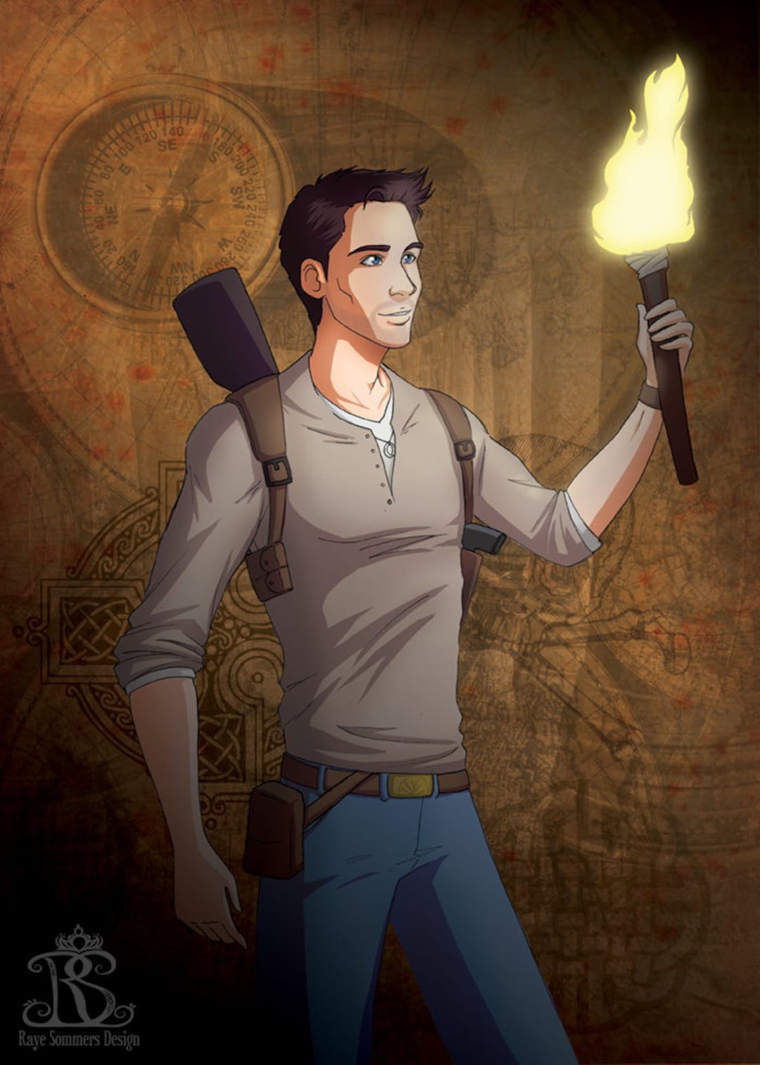 Nathan Drake - Uncharted - Action Figure Fan Art