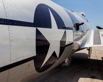 B-17, Bomber | Aluminum Overcast | Airplane | Air Force | Wall Art | Man Cave | Flying | World War II | Fine Art Photography