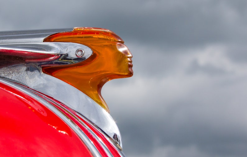 Vintage Pontiac Hood Ornament image 1