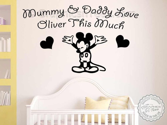 etsy nursery wall stickers