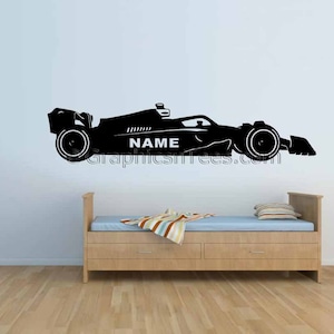 Formula 1 F1 2022 New Car Wall Art Sticker Graphic Decal (Fully Personalised With Name or Team)