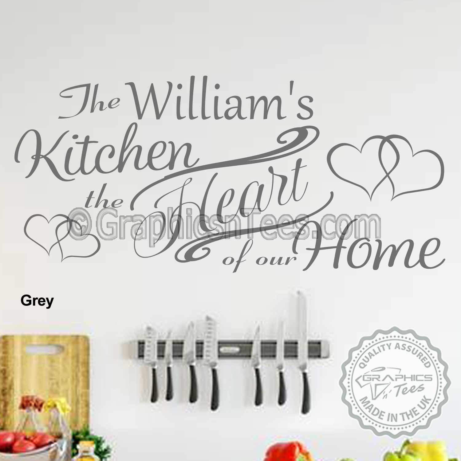 Cocina personalizada es el corazón de nuestra pared de la casa | Etsy