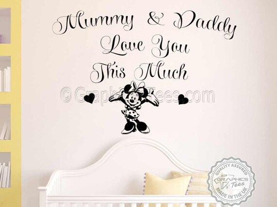 Nursery Wall Sticker Minnie Mouse Baby Girl Bedroom - Minnie Mouse Bedroom Wall Stickers Nursery Wall Sticker Minnie Mouse Baby Girl Bedroom - Minnie Mouse Bedroom Wall Stickers