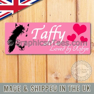 Horse Name Plate Personalised Stable Door Sign Personalized Aluminium Metal Plaque Ideal Gift