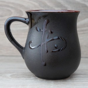 Tea mug ceramic him or her mug hiking gift adventure awaits ceramic mug hand-painted Christmas gift image 8