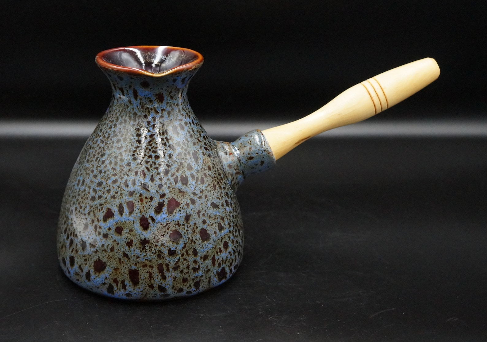 Handmade coffee pot ceramic Jazva Turkish cezve ceramic Coffee Etsy