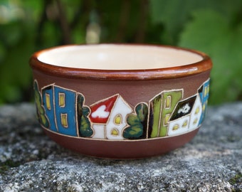 Ceramic tiny bowl  Salt Soy Sauce Spice Condiments bowl ceramic Handmade gift ceramic Pottery small bowl Home gift ceramic