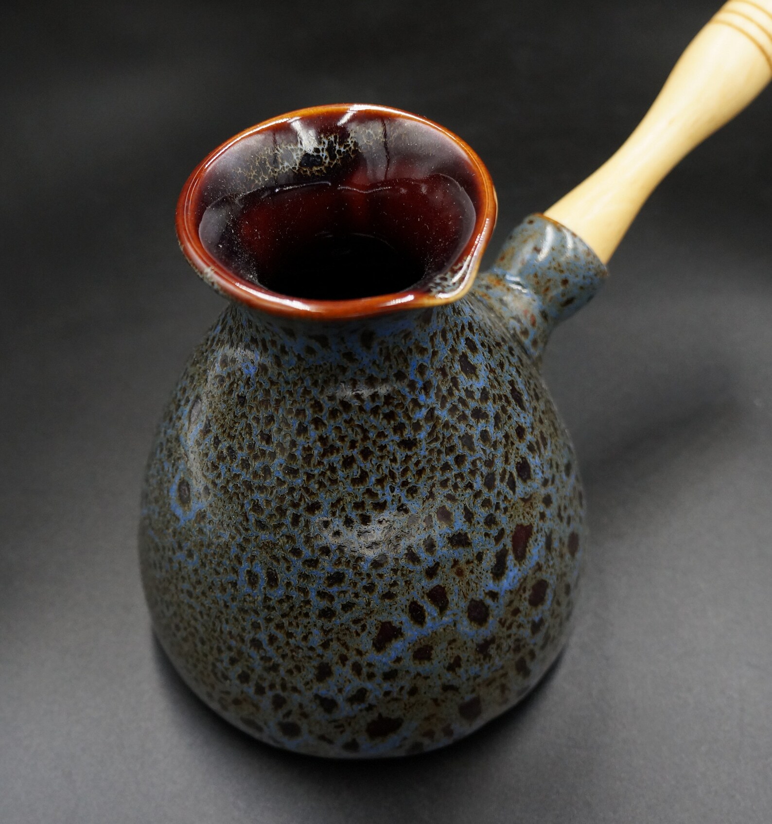 Handmade coffee pot ceramic Jazva Turkish cezve ceramic Coffee Etsy