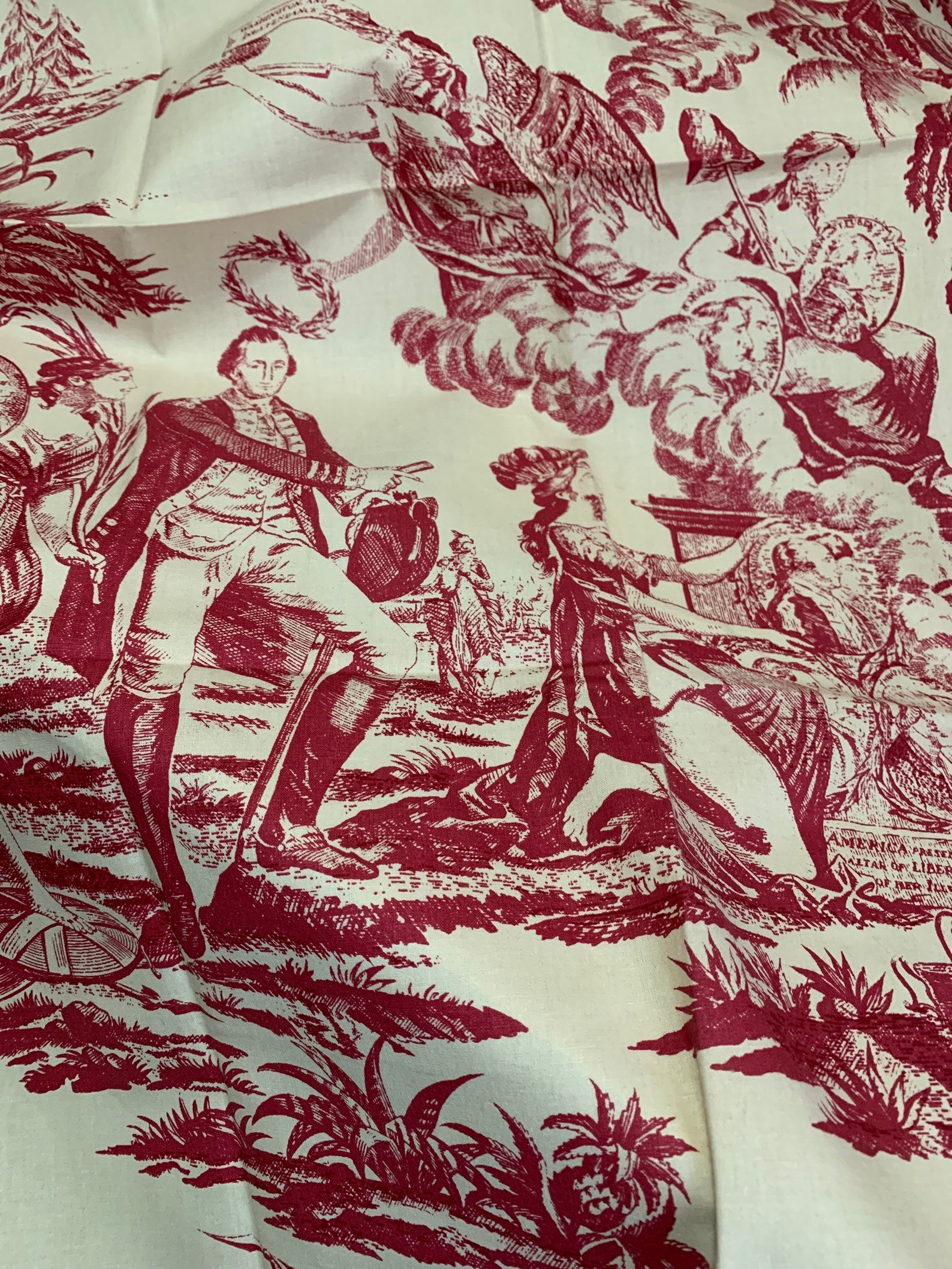 1 scalamandre fabric 36x25 color red luxury fabric Etsy