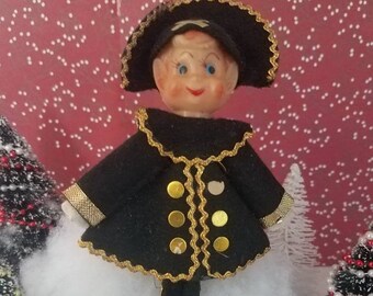 Vintage Christmas Elf Ornament/Figurine