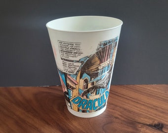 Vintage Dracula 7-eleven Promotional Plastic Cup