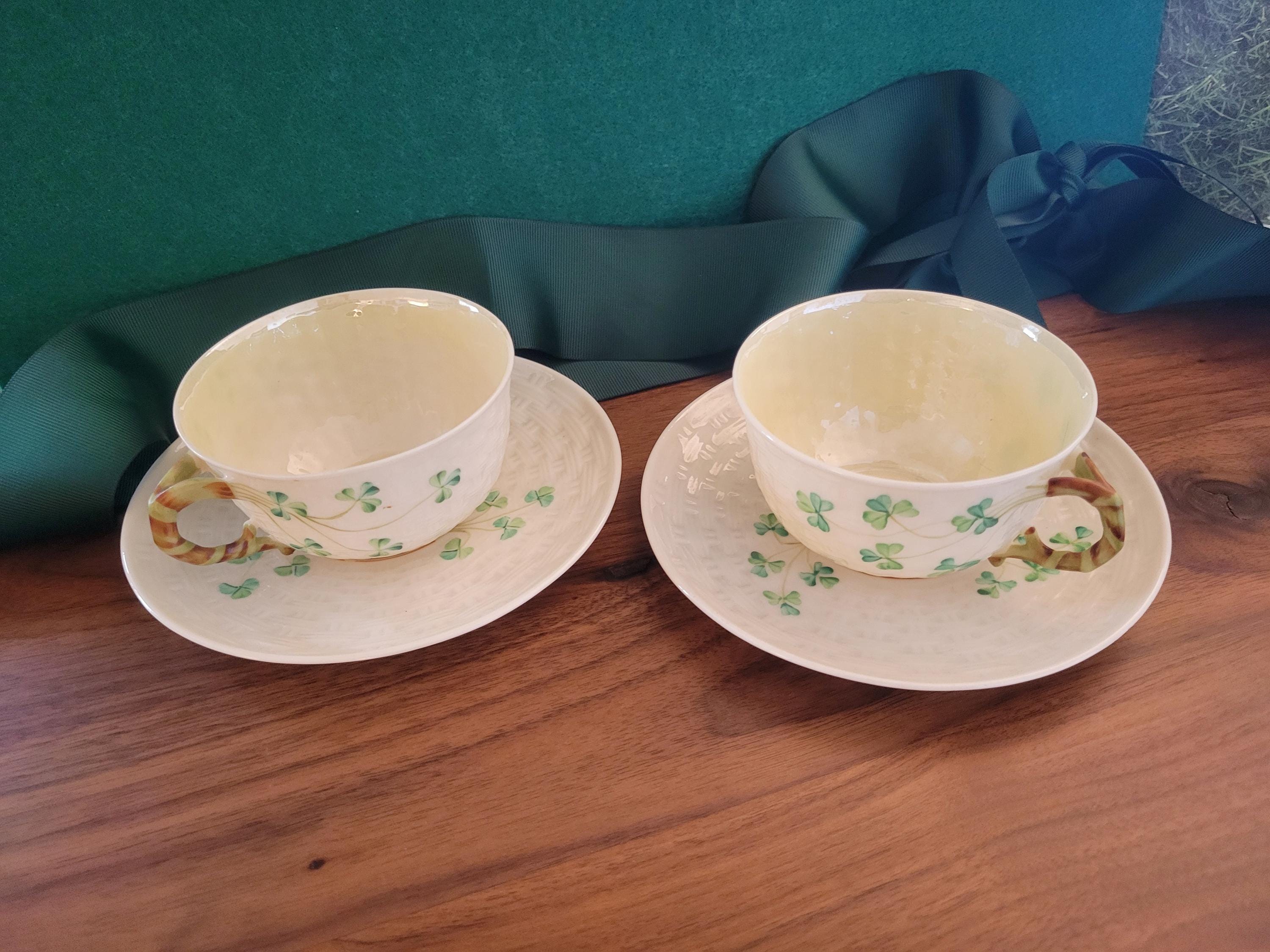 Shamrock Cup and Saucers (Made In Japan) (Priced Ea)(Yvo) Shamrock Cup and Saucers (Made In Japan) (Priced Ea)(Yvo)