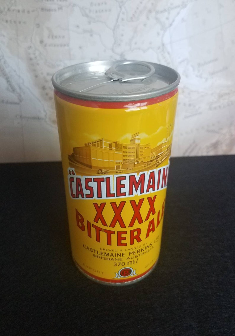 Vintage Castlemaine Perkins Australian Bitter Ale Beer Can