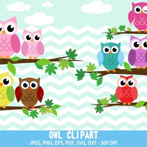 Owl Clipart, Digital Images - UZ633