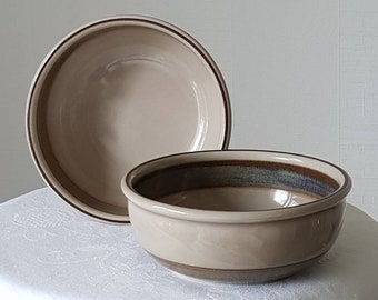 Vintage Gustavsberg Ceramic Casserole Bowl With Handle