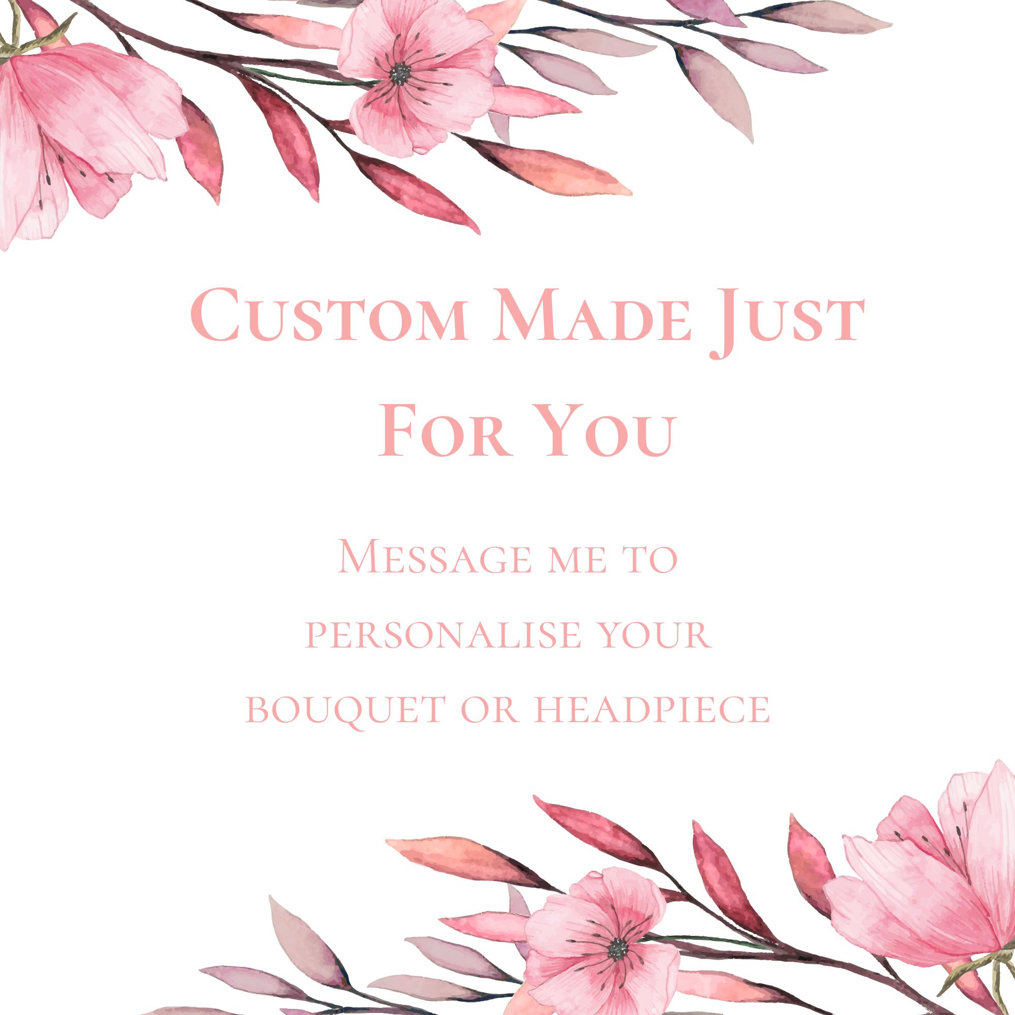 1 Pezzo Di Fascia Per Capelli Larga Ricamata Con - Foto 2