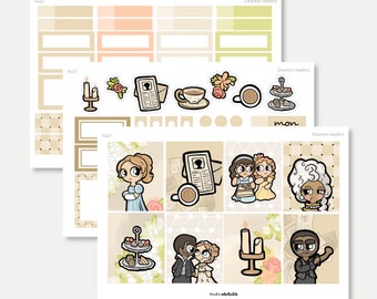 1447 / Dearest Reader planner sticker kit