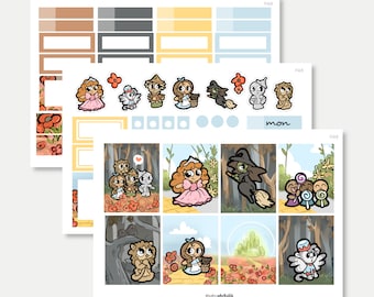 1163 / Over the Rainbow planner sticker kit