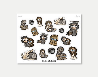 1424 / Dune planner stickers