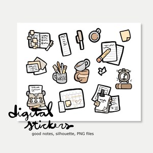 D142 / Writing Project DIGITAL stickers