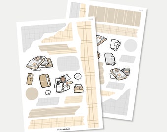 1022 / Planners journaling sticker kit