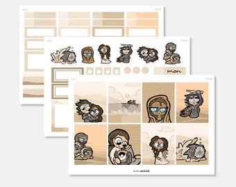 1421 / Dune planner sticker kit