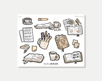 1371 / Bible Study planner stickers