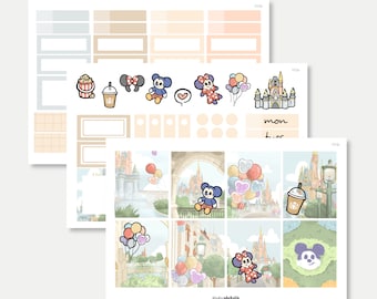 1116 / Magic Park planner stickerset