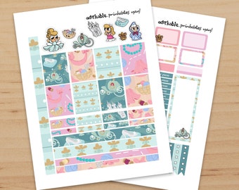 293 / Faith in Your Dreams Printable Planner Sticker Kit Digital Download with Cut File