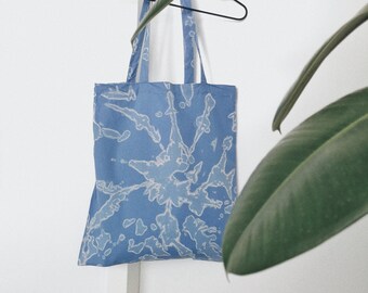 dying canvas bolsa