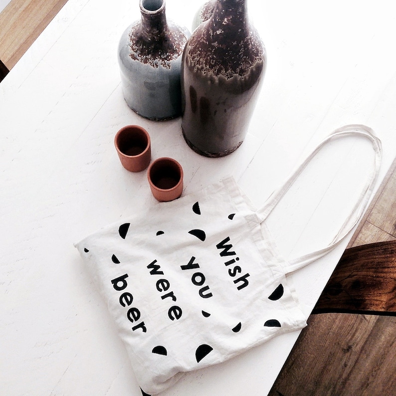 beer print beer lover Beer TOTE BAG funny bag reusable bag valentines gift beer gift personalized bag hand painted beer craft beer