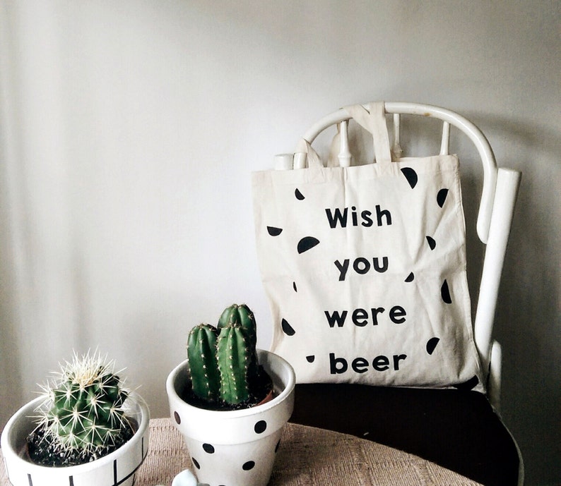beer print beer lover Beer TOTE BAG funny bag reusable bag valentines gift beer gift personalized bag hand painted beer craft beer