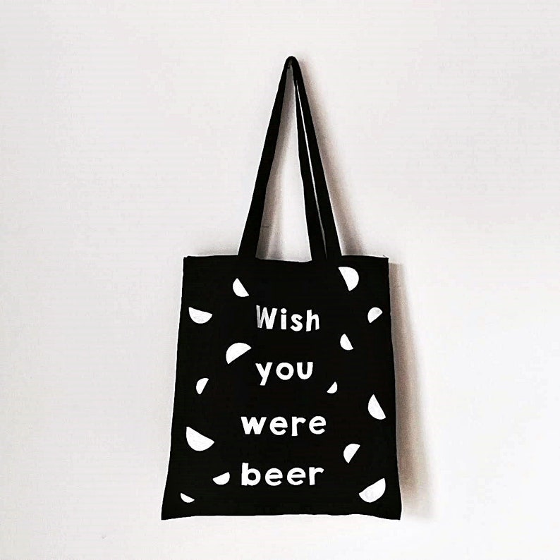 beer print beer lover Beer TOTE BAG funny bag reusable bag valentines gift beer gift personalized bag hand painted beer craft beer