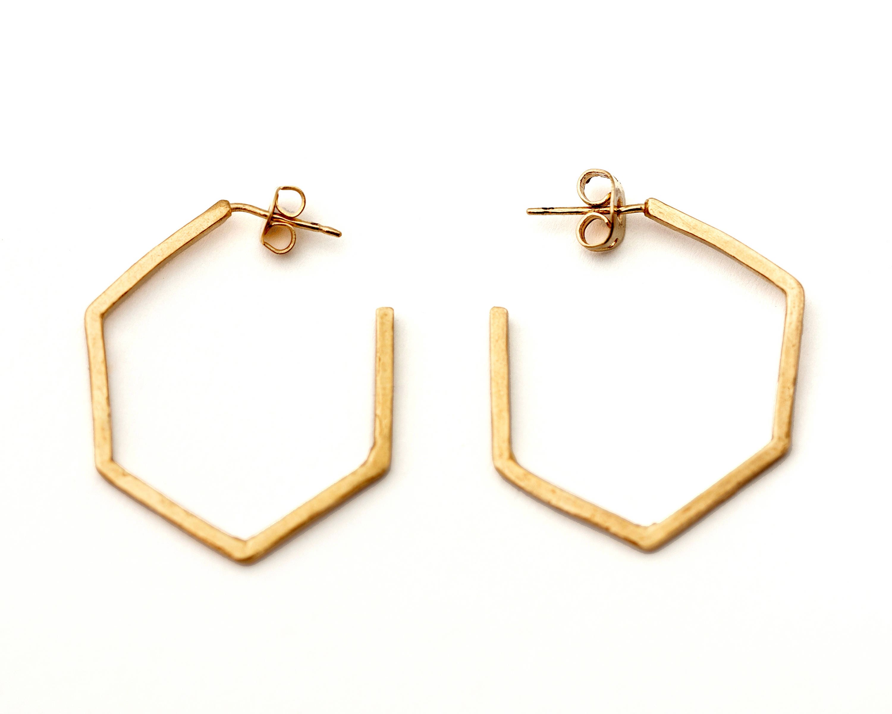 Inateannal Orecchini Esagonali Geometrici Boho Orecchini A Cerchio D'oro Grandi Orecchini Geometrici A Goccia Orecchini Poligonali Esagerati Gioielli Per Donne E Ragazze