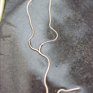 Convertible Snake Chain Y-Lariat Necklace with Adjustable Sliding Clasp