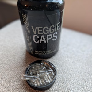 100% Vegetarian - Vegetable  Capsules pack of 10 capsules
