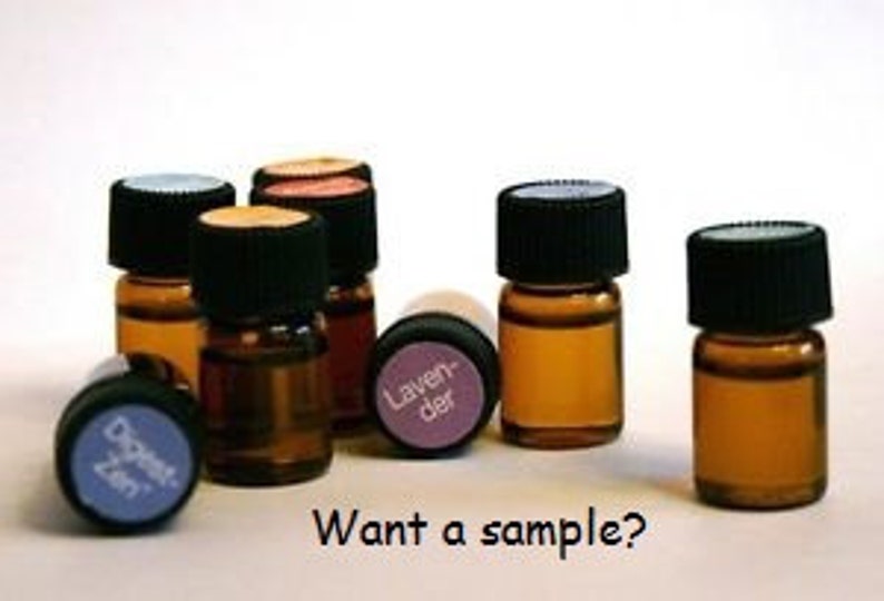 Essential Oil Samples Please Select From the Many 1 Milliliter Samples 1/4 Dram Pure Essential Oils image 1