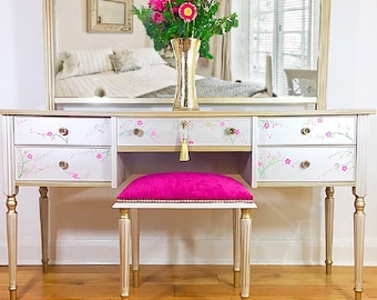 Dressing Table and Stool - by commission order