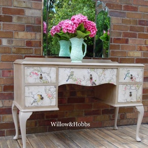 Vintage Dressing Table, Painted dresser, upcycled - made to order