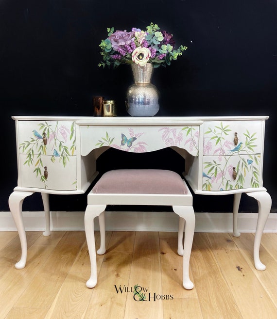 Etsy dressing table stool hot sale