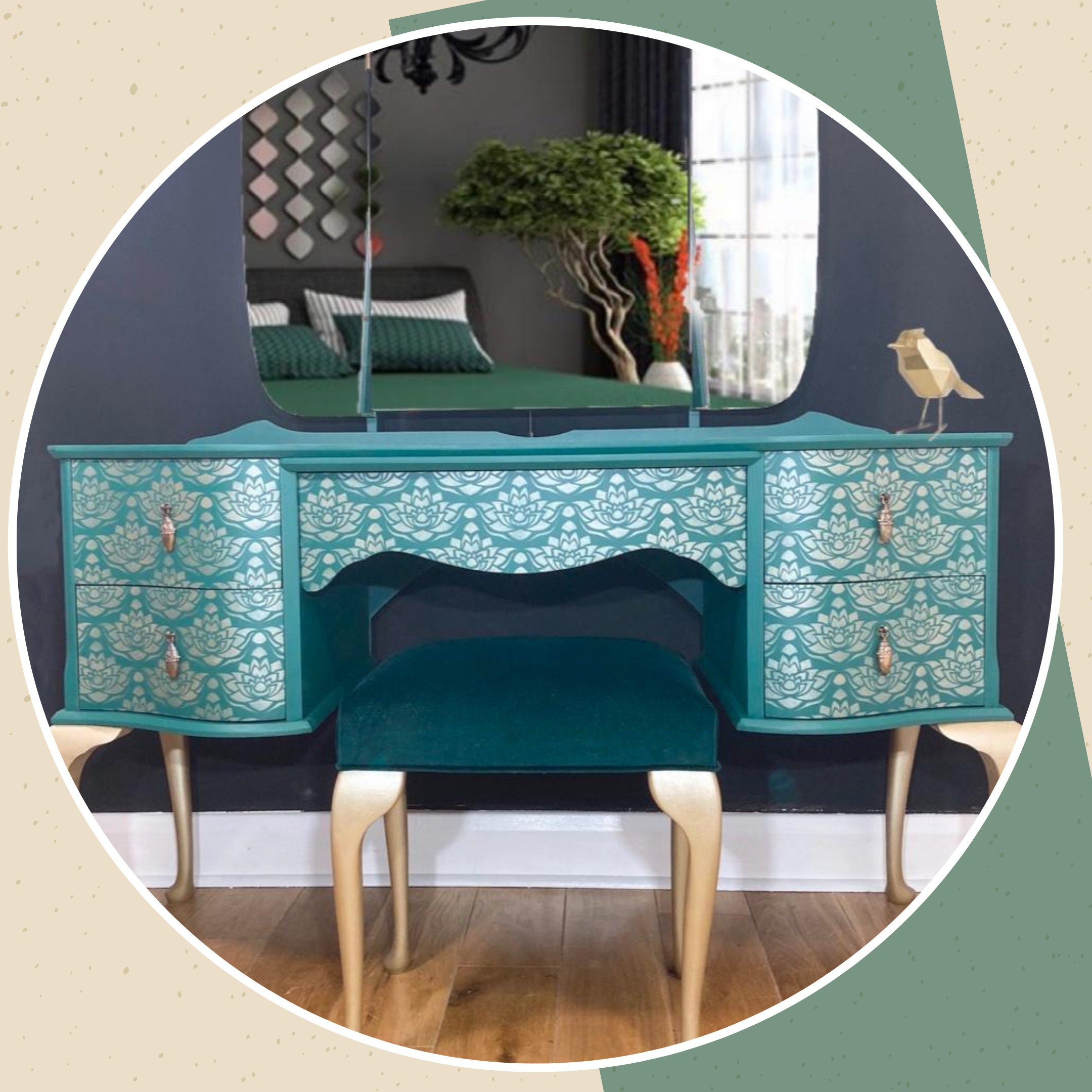 Dressing Table and Stool Available by Commission Order - Etsy UK