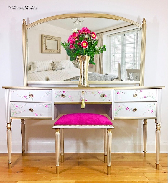 Dressing Table and Stool by Commission Order Etsy Australia